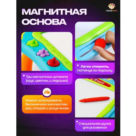 Доска для магнитного рисования TrendToys