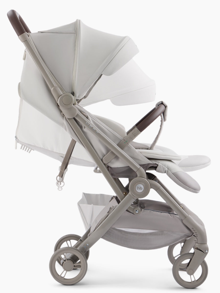 Коляска прогулочная Happy Baby Neez серый - фото 3