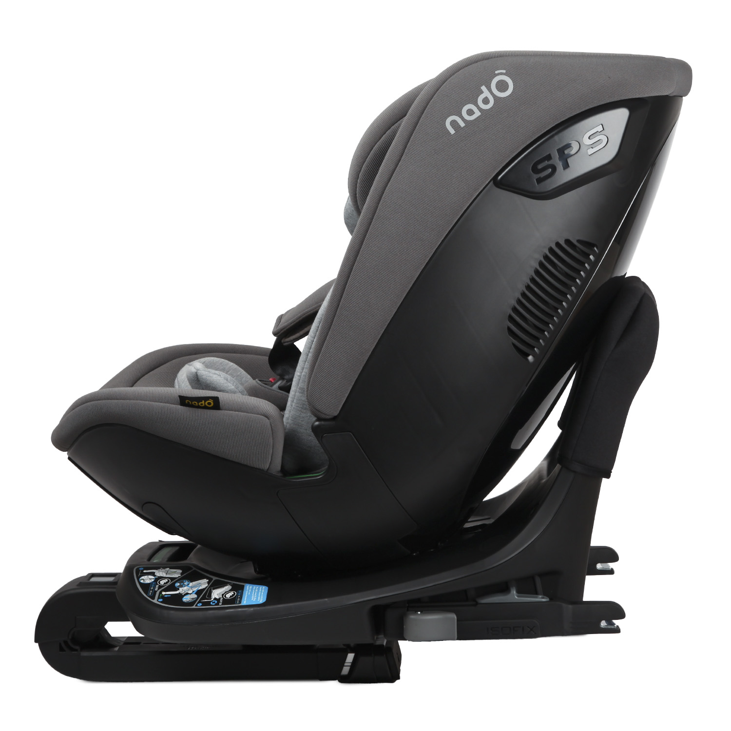 Автокресло nado Coconut ash Isofix 0+/1/2/3 (0-36 кг) - фото 16