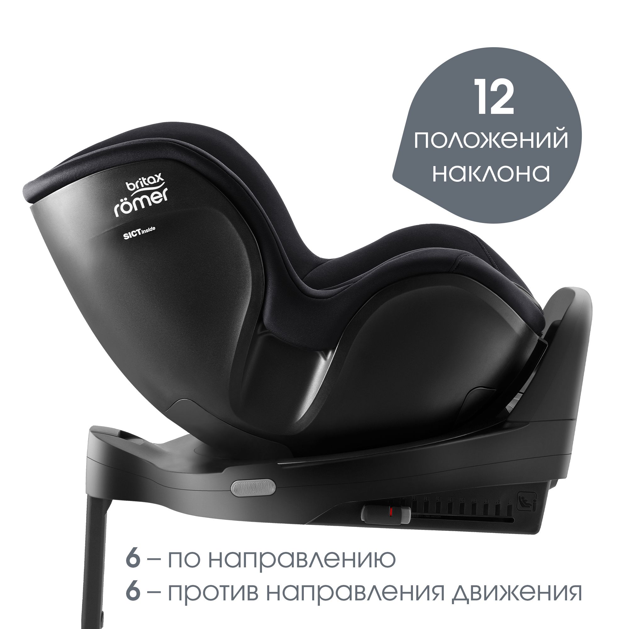 Автокресло Britax Roemer Dualfix PRO Isofix 0+/1 (0-18 кг) - фото 4