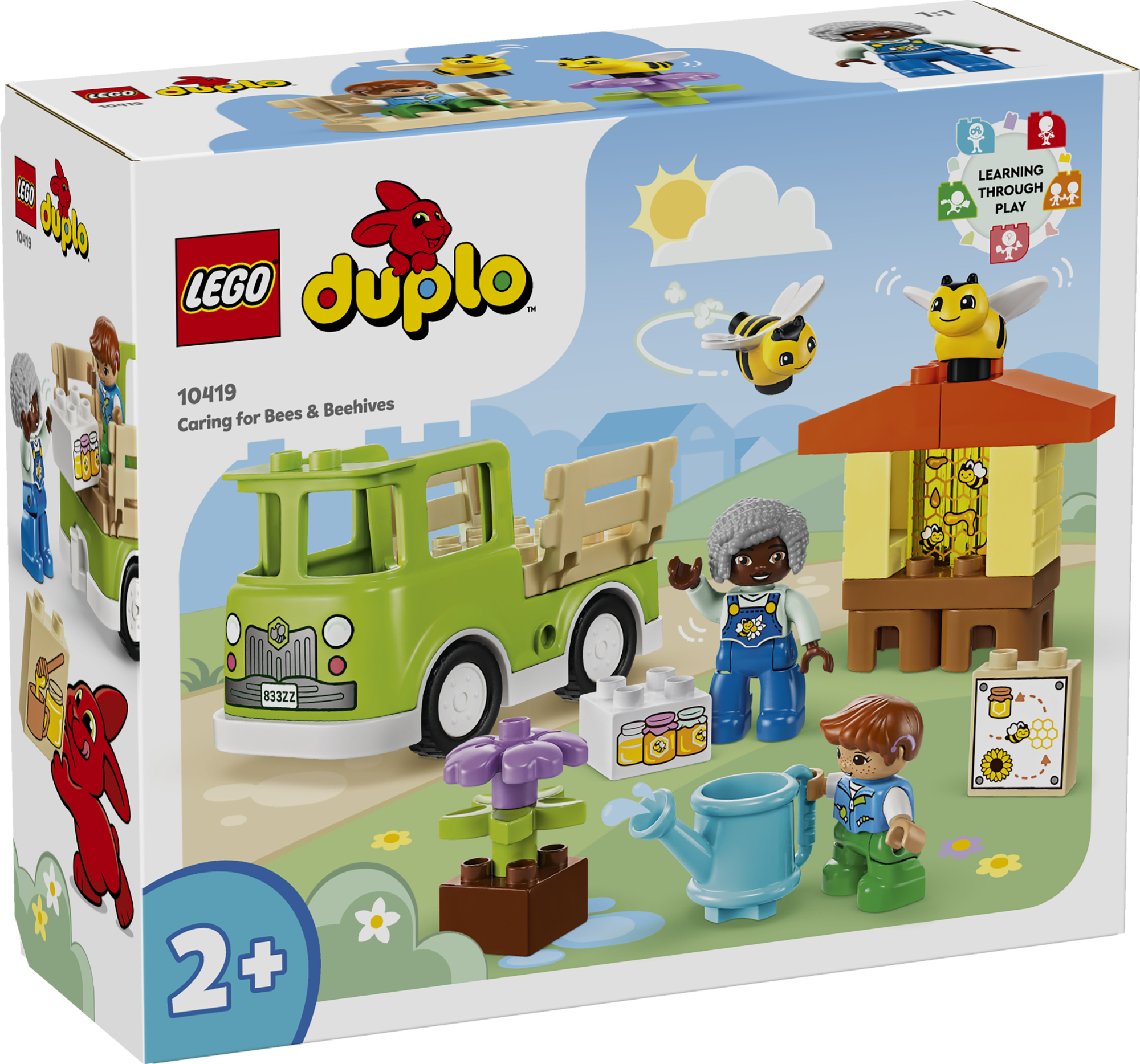 Конструктор LEGO DUPLO Уход за пчелами и ульями блочный - фото 3
