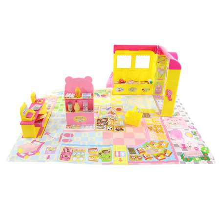 Игровой набор Kawaii Mell тележки и корзинки, продукты