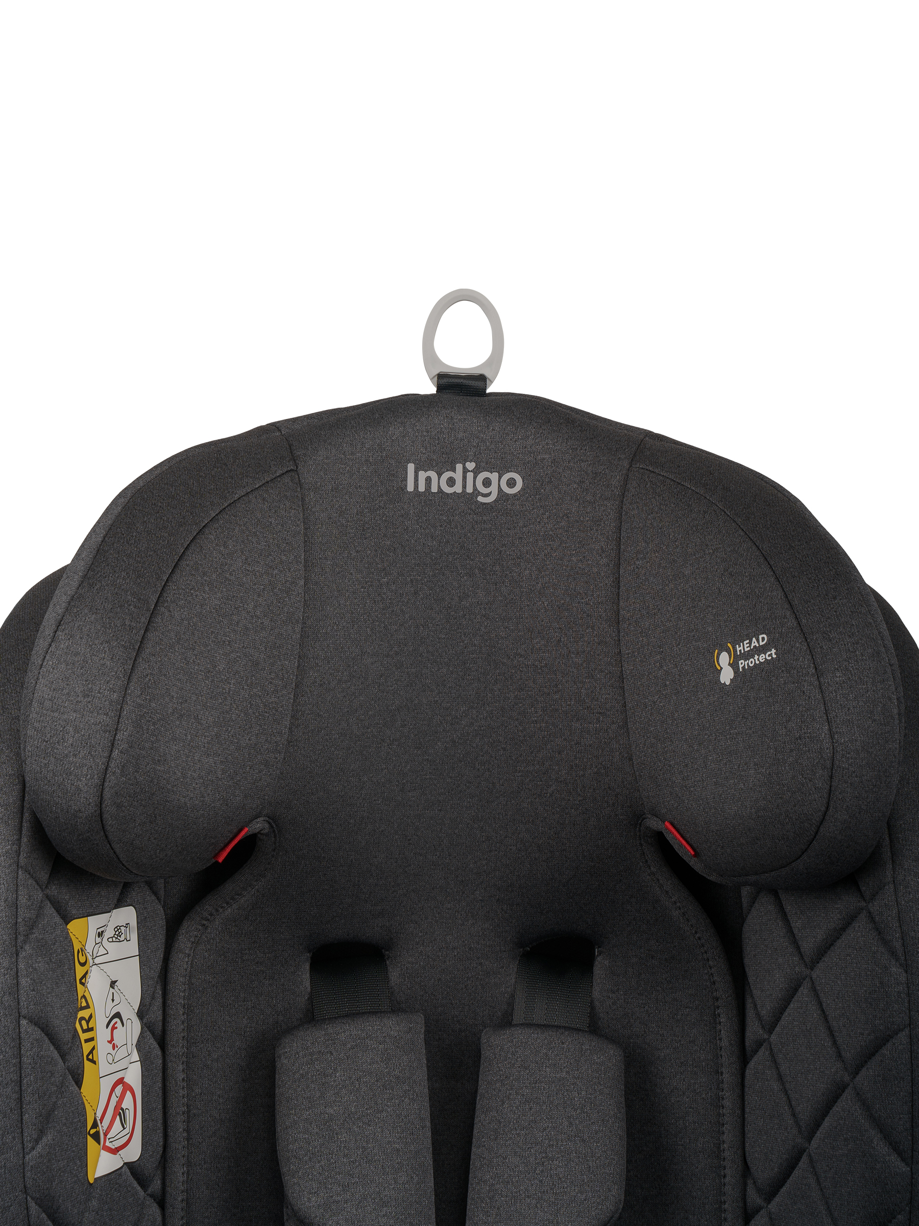 Автокресло Indigo Tourneo S Isofix 0+/1/2/3 (0-36 кг) серый - фото 35