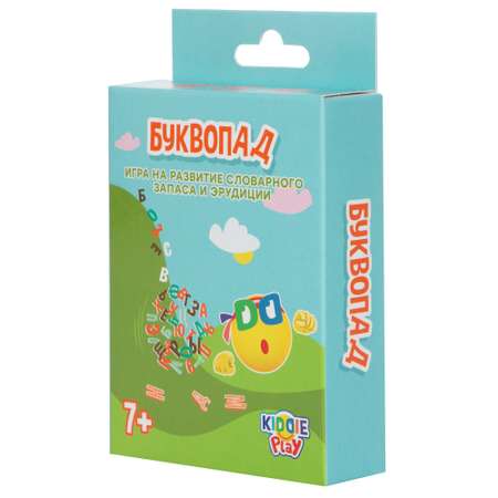 Настольная игра KiddiePlay Буквопад