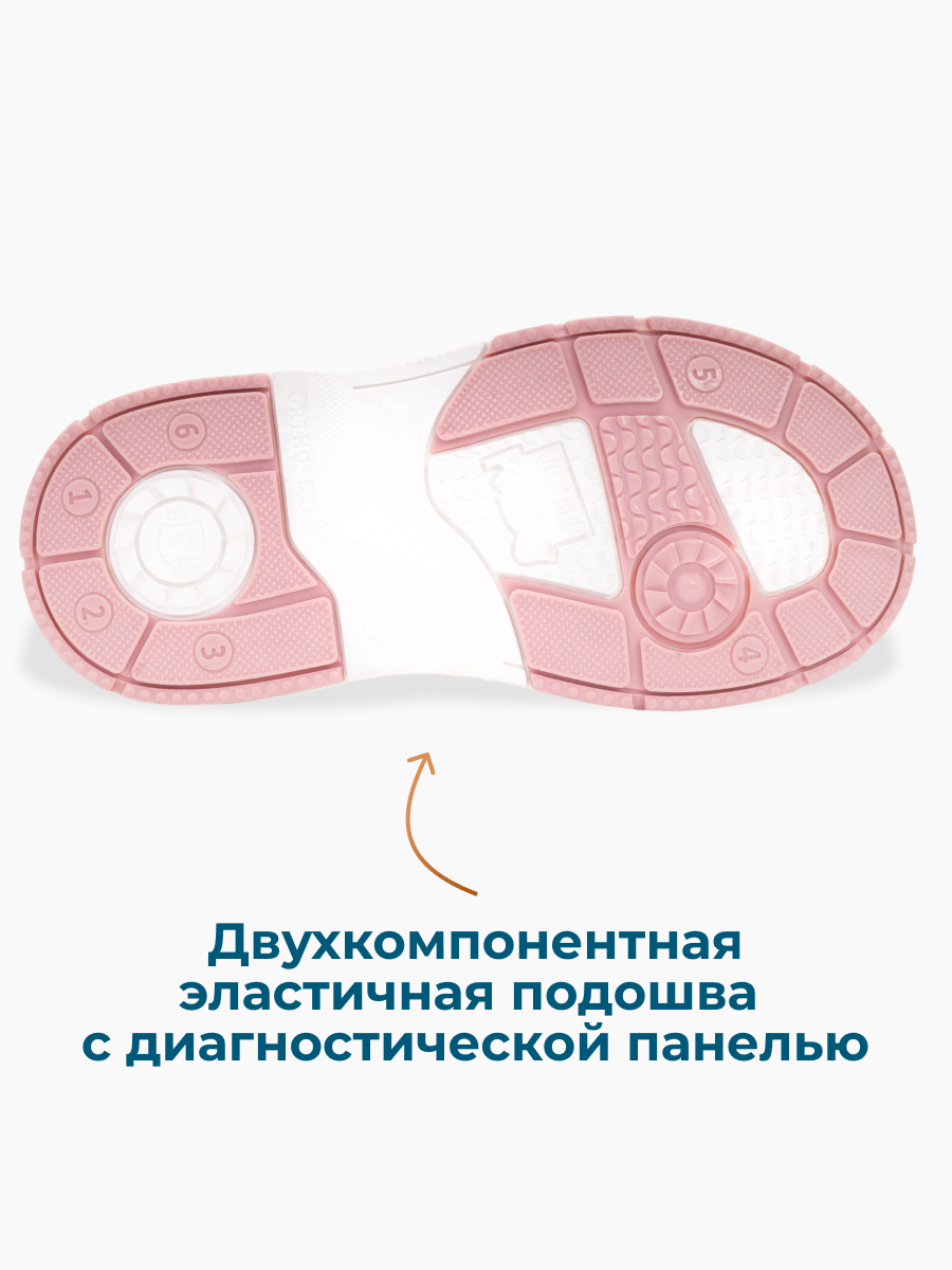 Сандалии ORTMANN kids 7.30-Singen-розовый - фото 10