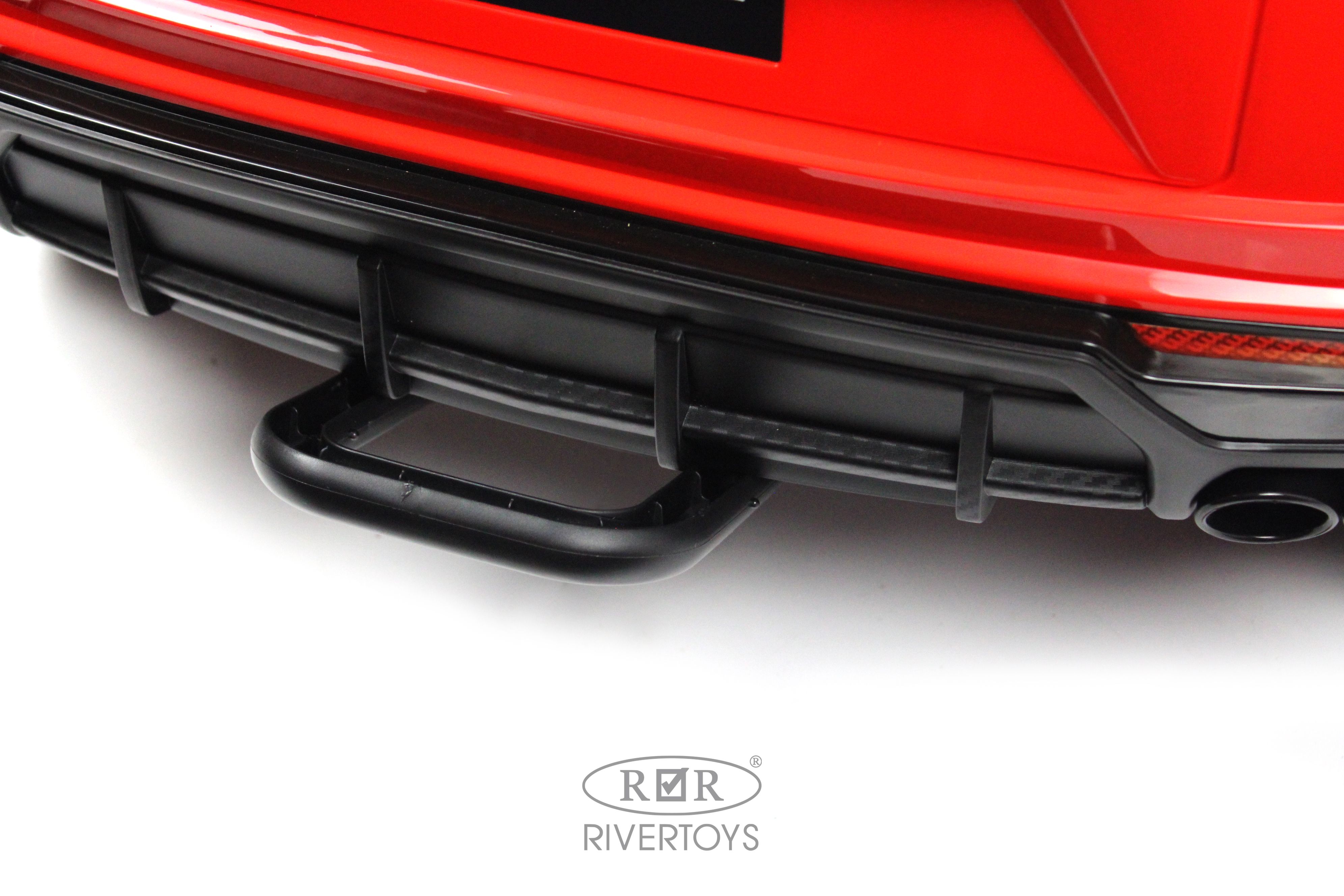 Электромобиль RIVERTOYS E777EE-RED С пультом ДУ - фото 4