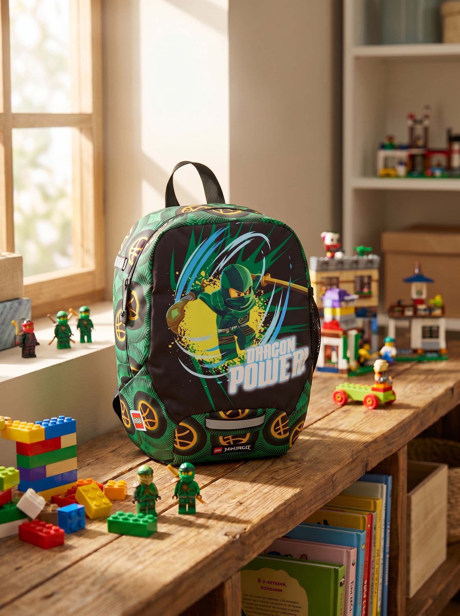 Рюкзак дошкольный LEGO Ninjago Dragon Power - фото 1