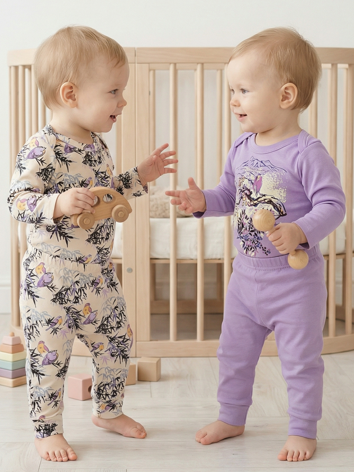 Брюки 2 шт babyglory RS0001010 - фото 4