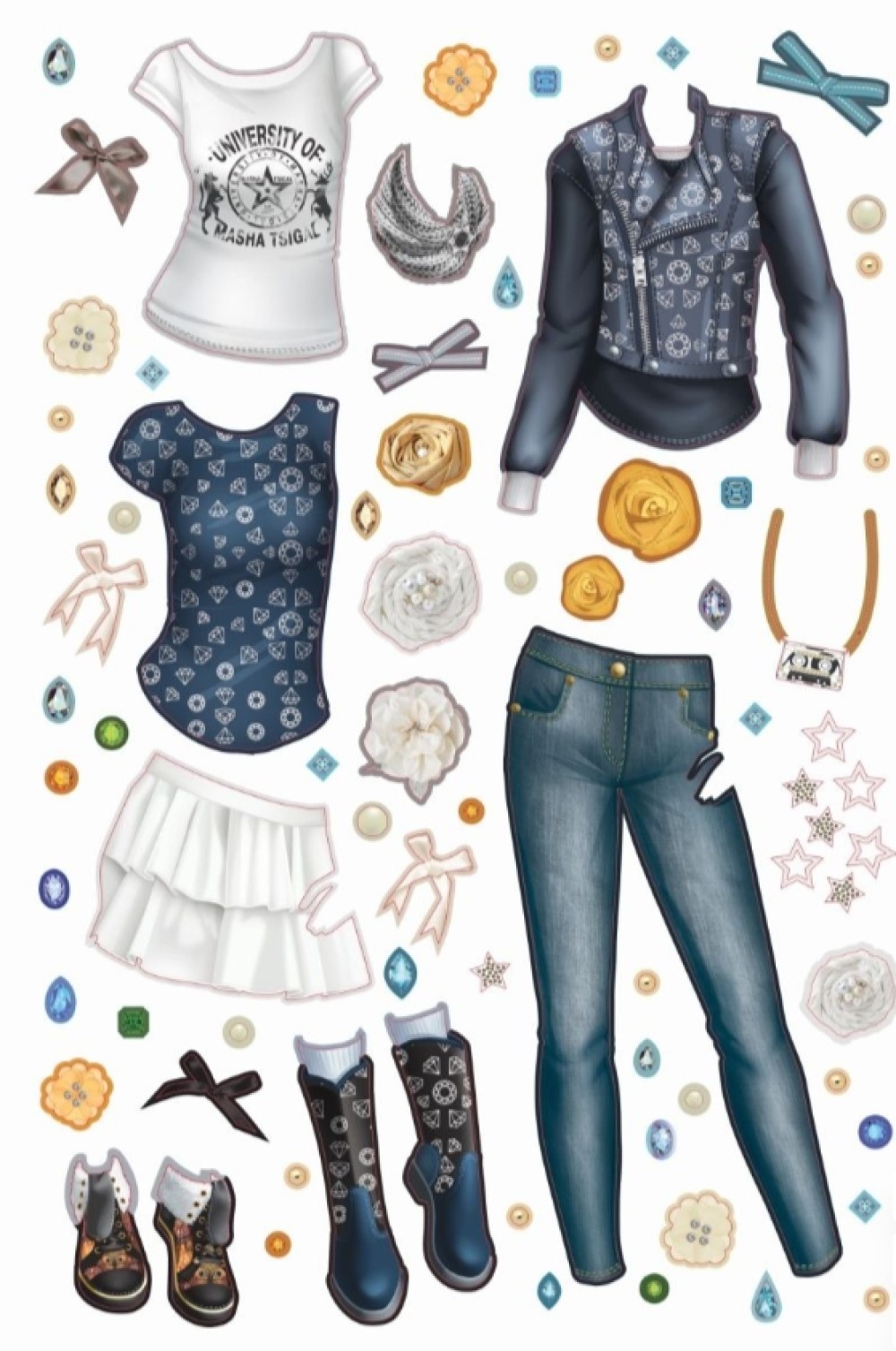 Альбом для творчества Daisy Design Книга для создания образов Маша Цигаль - фото 2