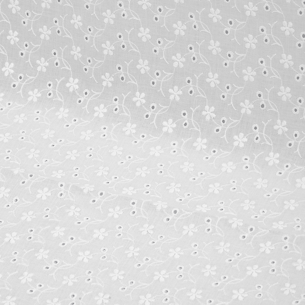 Ткань шитье на батисте TBY 1.5 х 2 м, цвет белый - фото 2