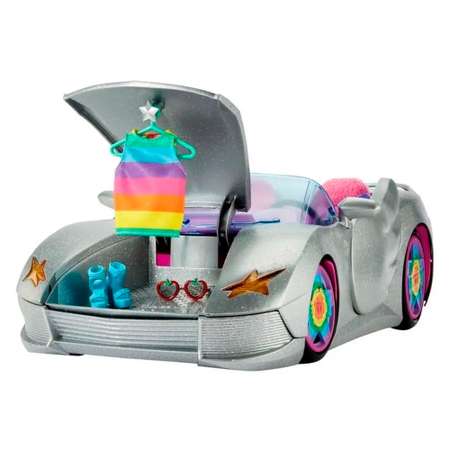 Автомобиль Barbie Кабриолет серебряный