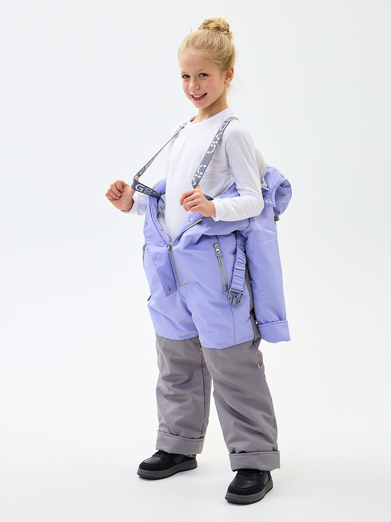 Комбинезон GooDvinKids КМ22019-22/лаванда - фото 7