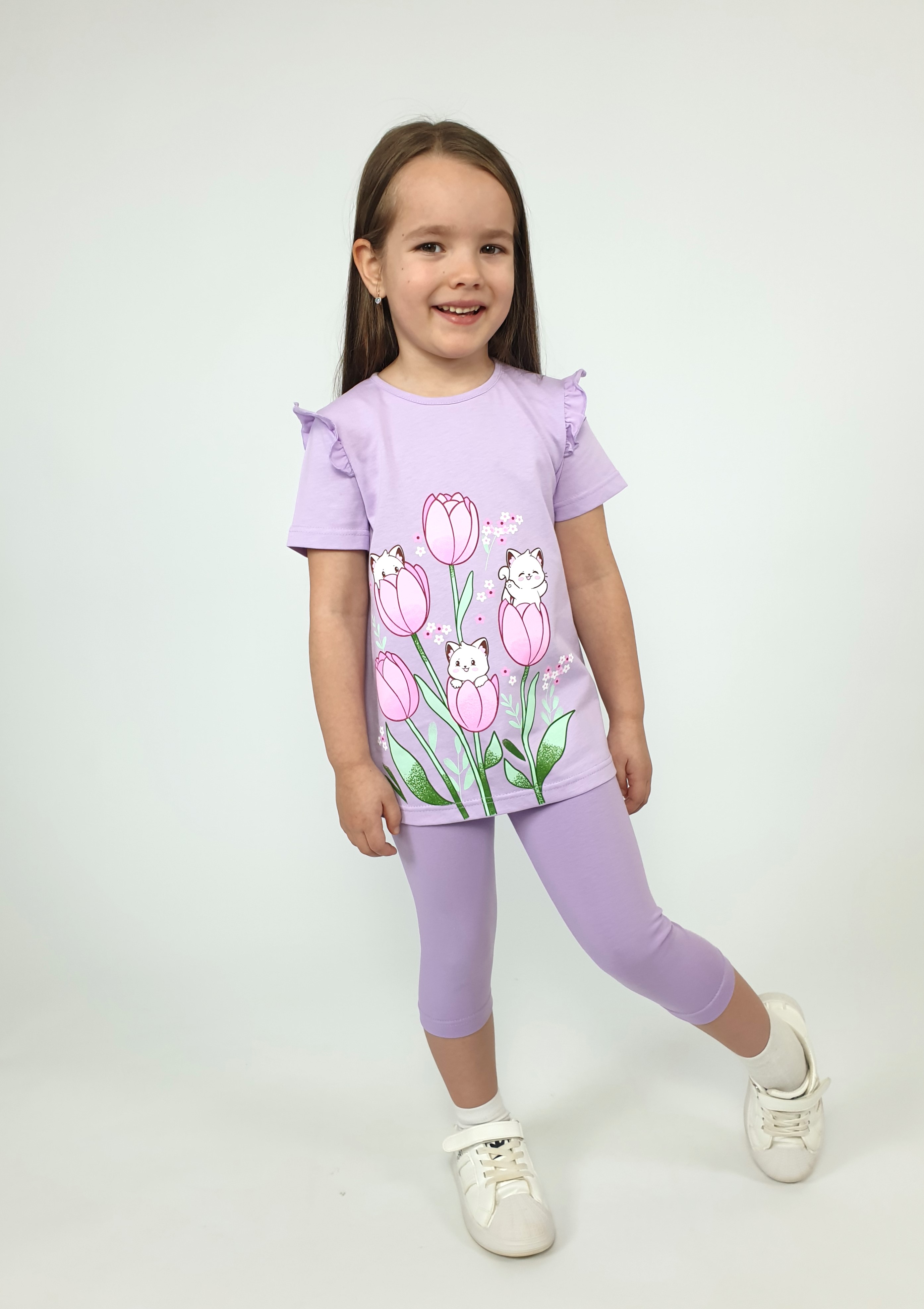 Футболка и шорты Luneva 02-154-2. - фото 2