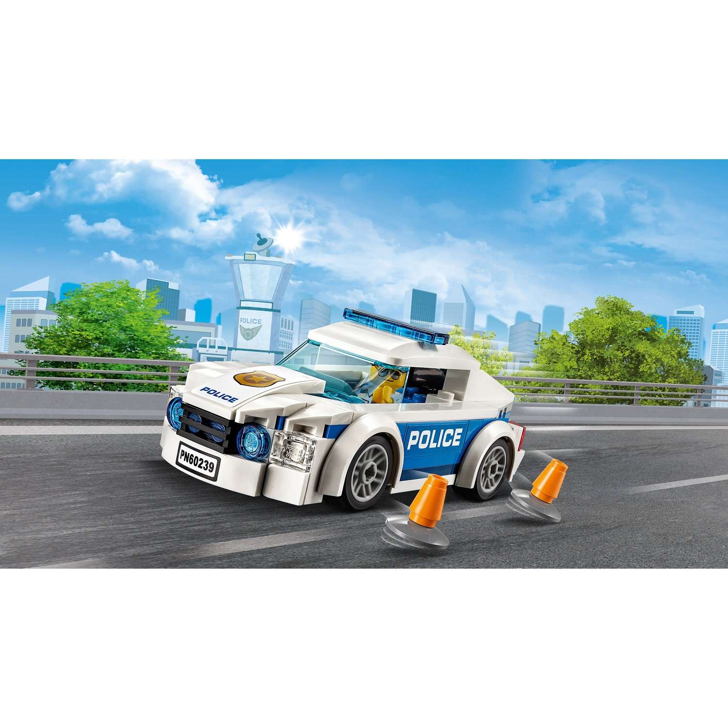 Конструктор LEGO City Police Автомобиль блочный - фото 4