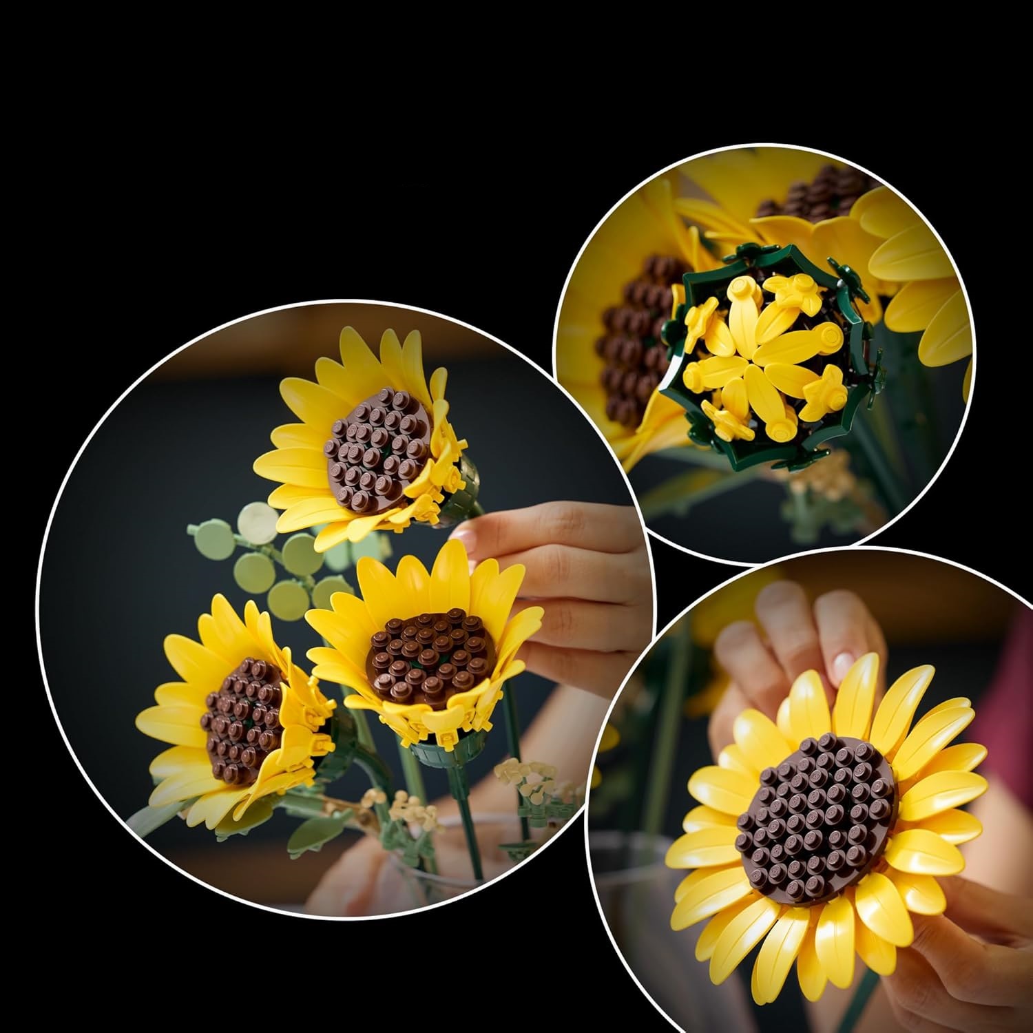 Конструктор LEGO Ideas Цветочный букет подсолнухов 686 дет. - фото 3