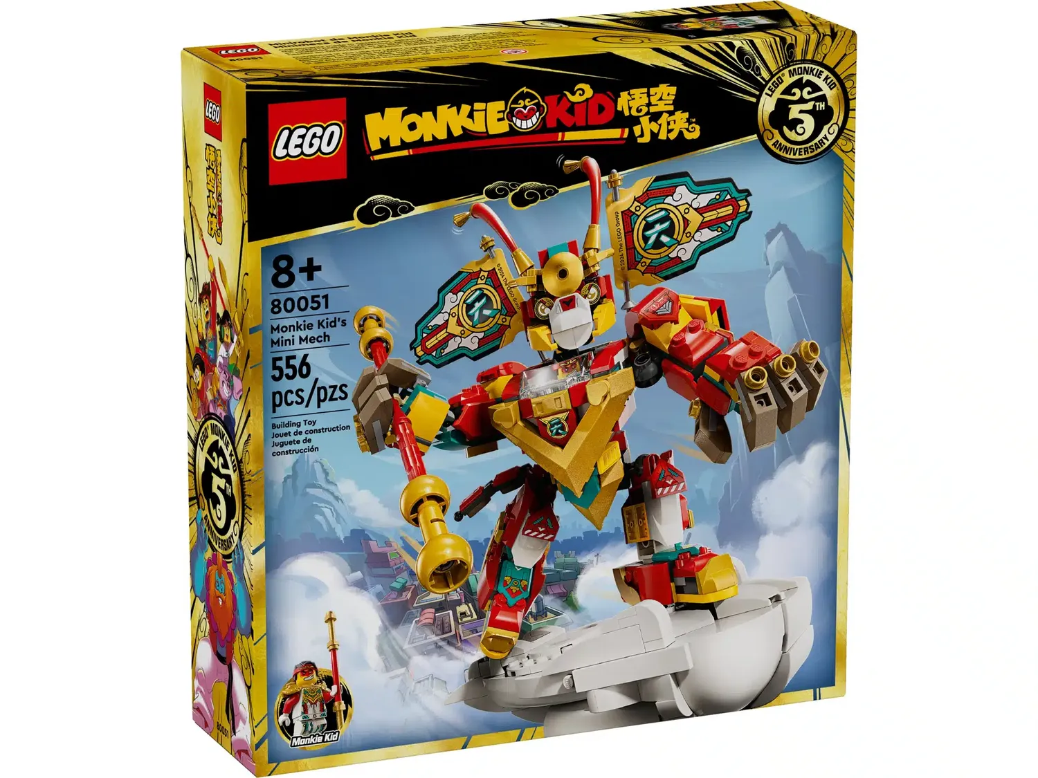 Конструктор LEGO Monkie kid 80051 551 дет. - фото 1