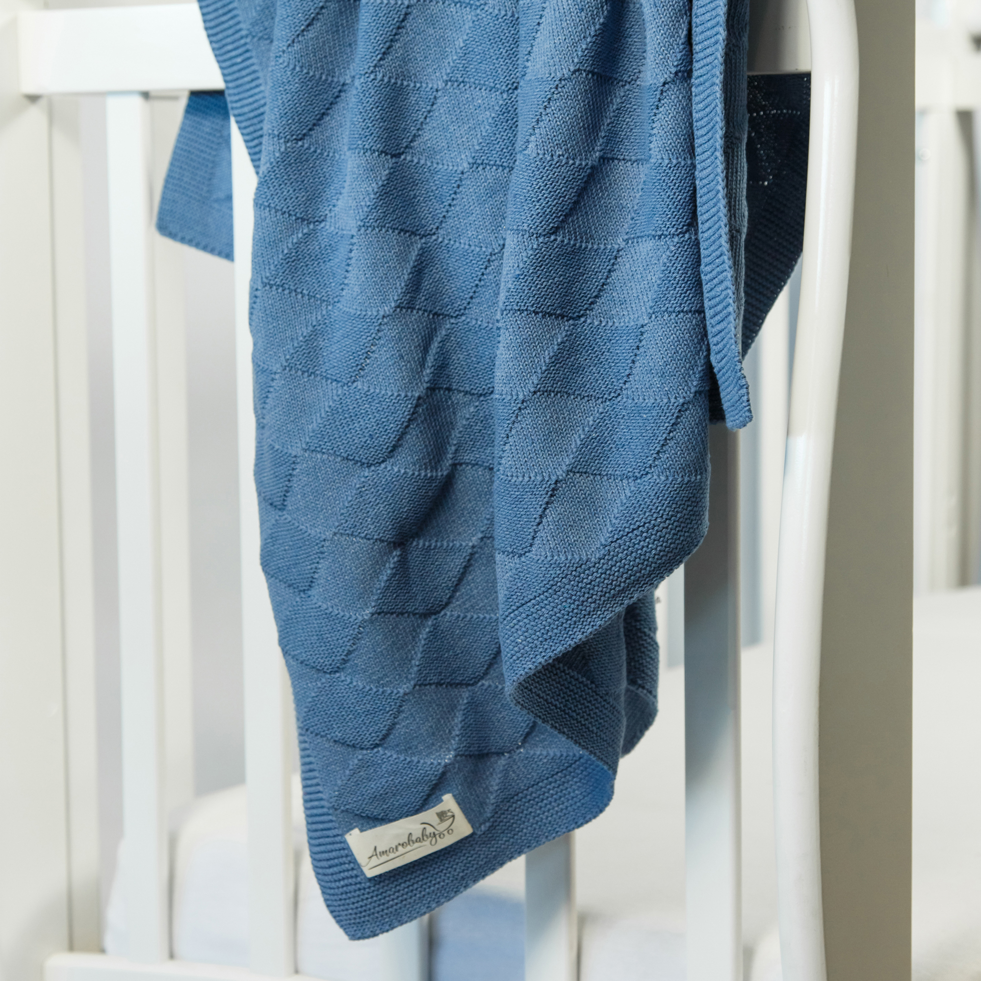 Плед Amarobaby Pure Love Ромбы 75 x 105 см - фото 3