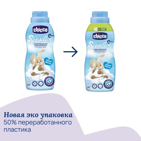 Кондиционер Chicco для белья Sweet Talcum 750мл
