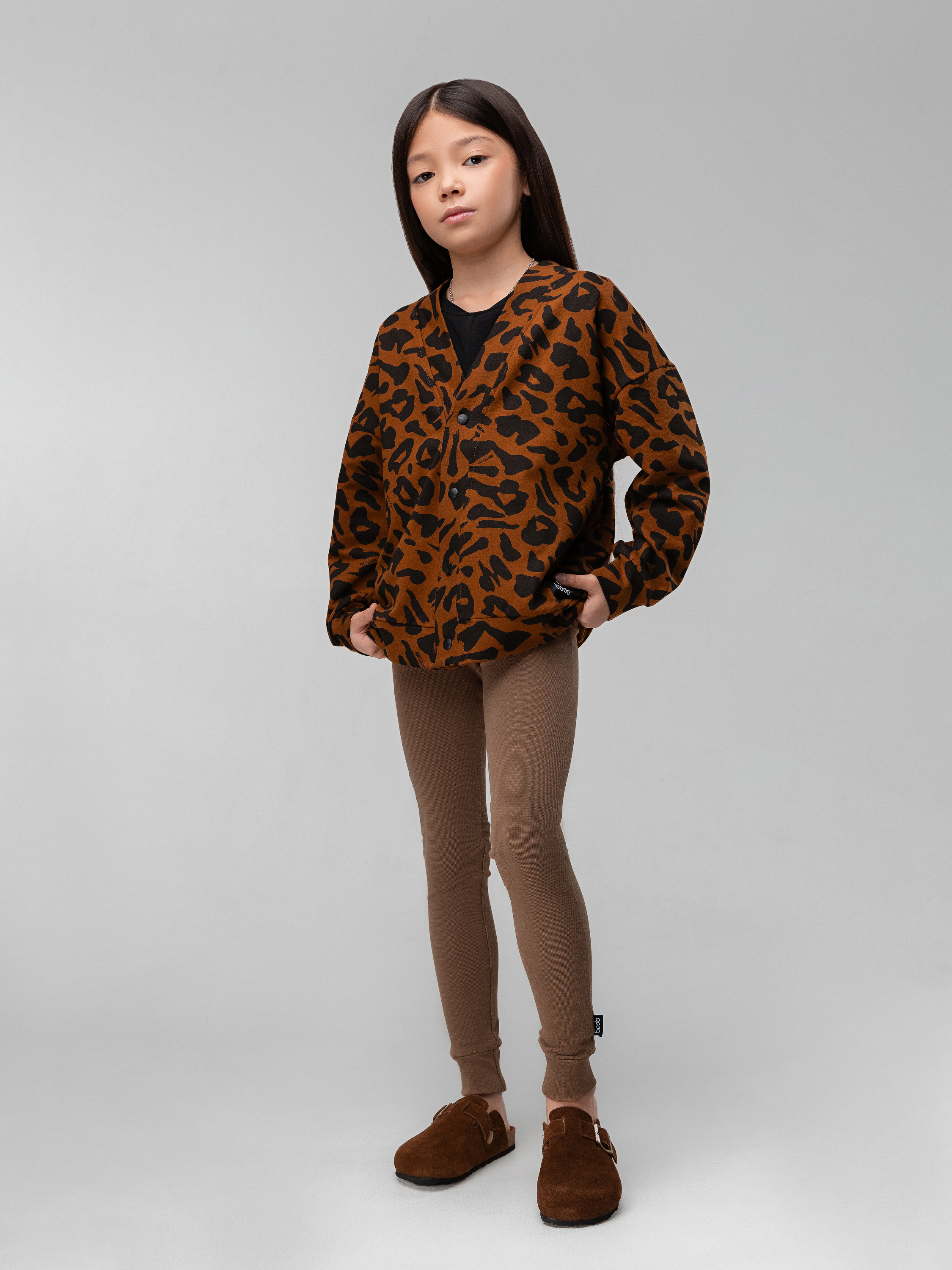 Леггинсы Bodo 15-152МU_коричневый - фото 1