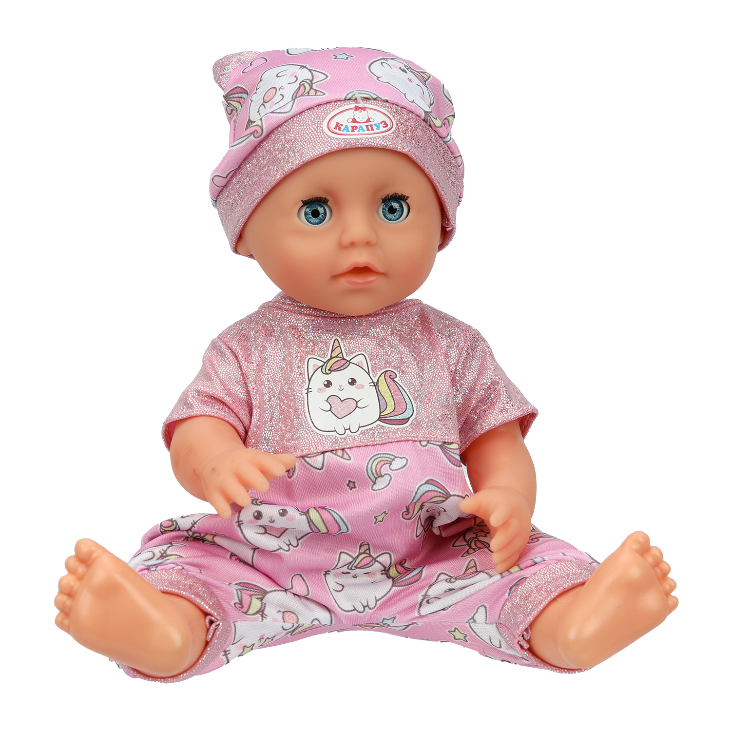 Кукла пупс Карапуз высота 25 см 390846 - фото 4