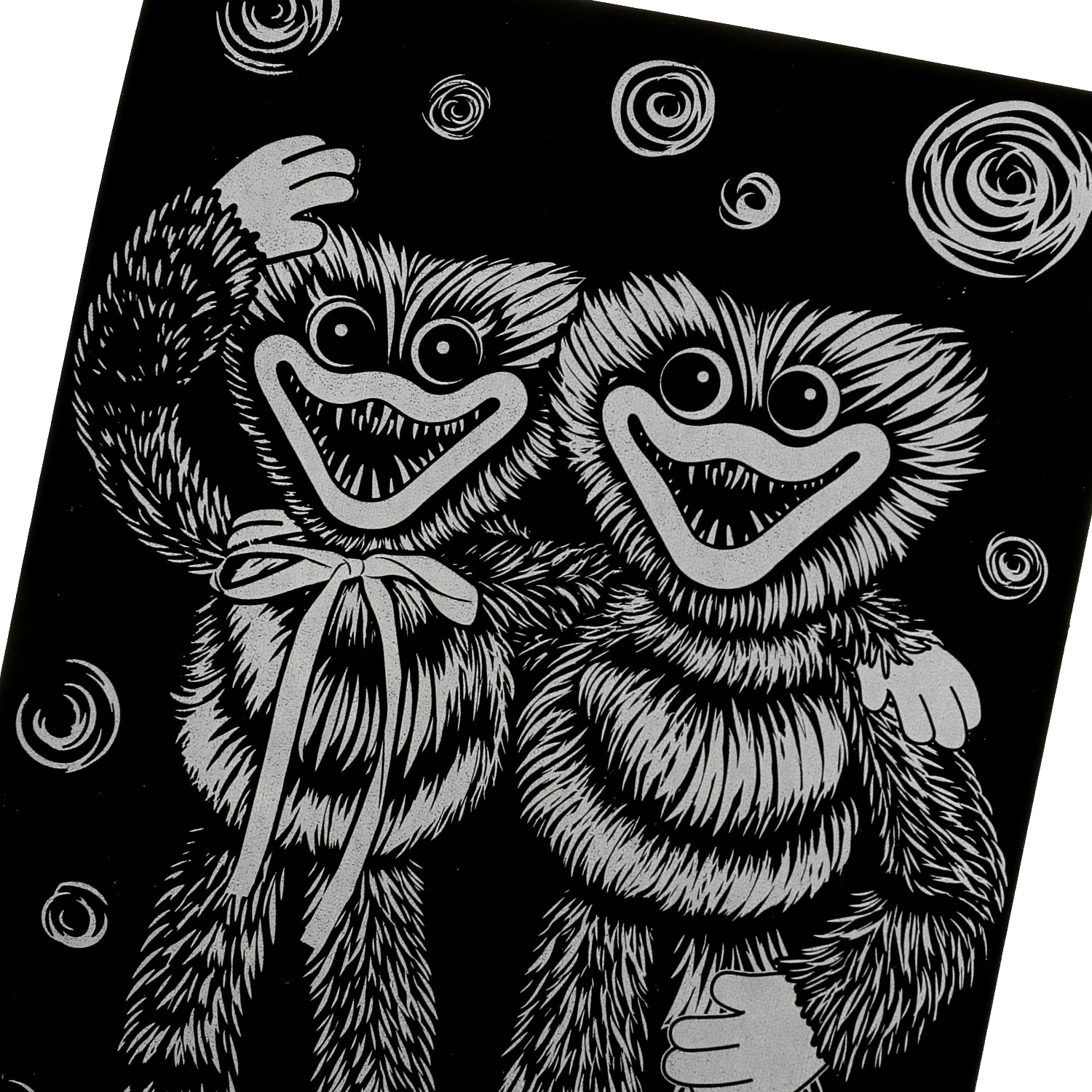 Гравюра Multiart Монстры-зубастики - фото 4