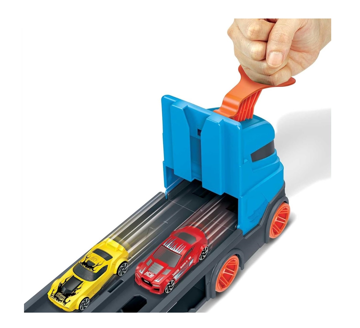 Набор игровой Hot Wheels Speedway Hauler HGH33 HGH33 - фото 5