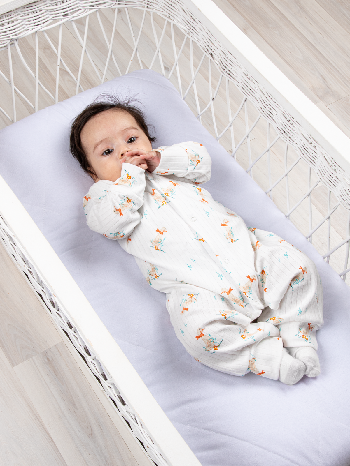 Комбинезон 2 шт Осьминожка 218-442п/гуси - фото 3