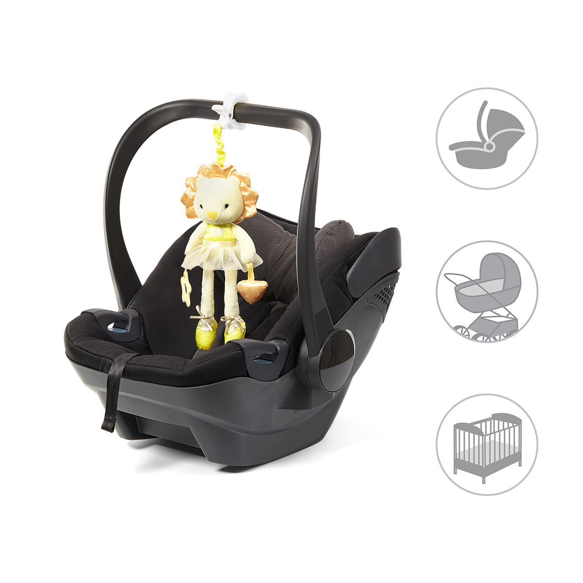 Игрушка Babyono подвеска Ballerina funny в ассортименте - фото 19