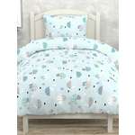 Комплект постельного белья BRAVO kids dreams Динопупсики полутораспальный 3 предм.