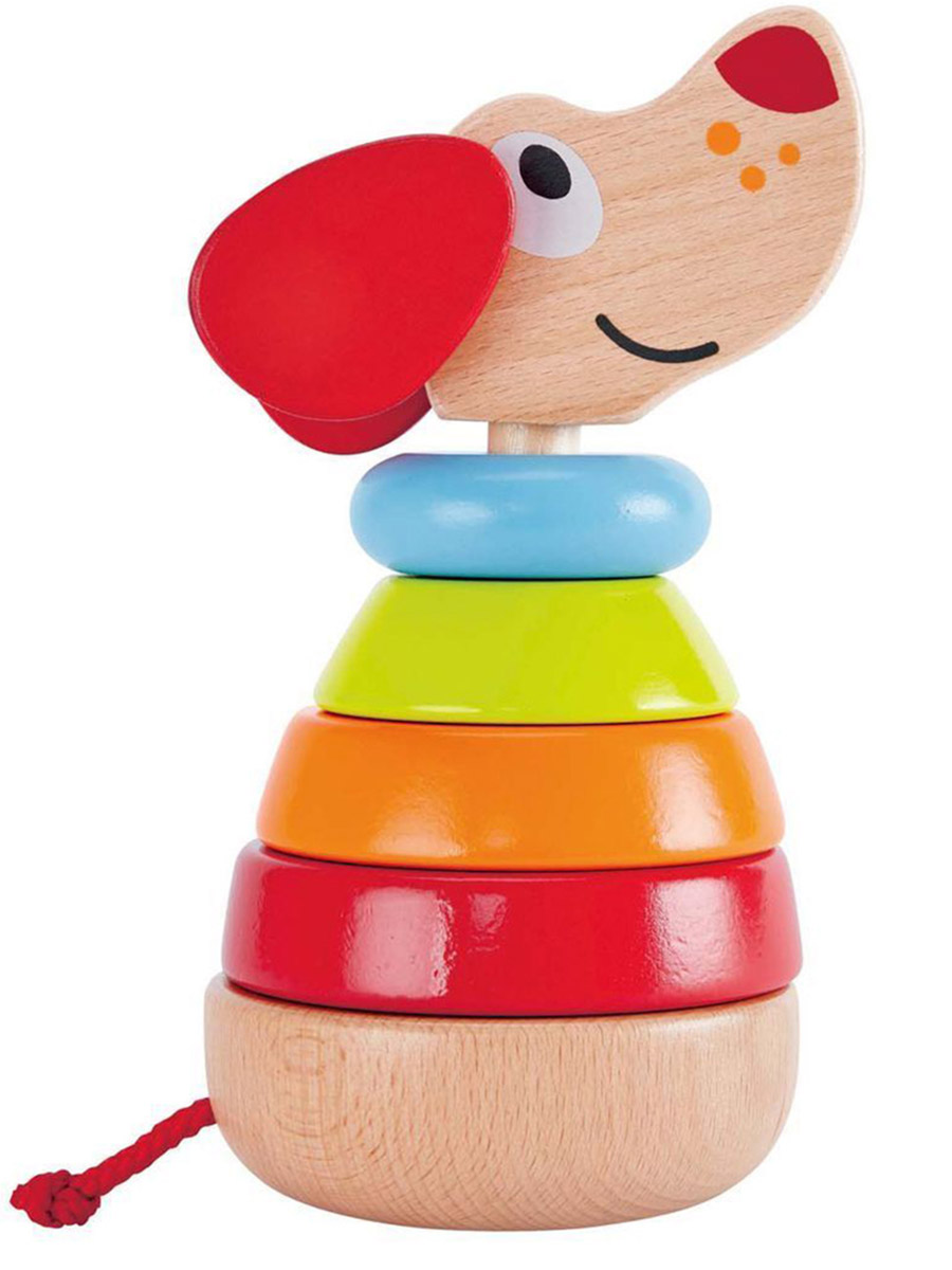 Игрушка Hape пирамидка Собака - фото 6