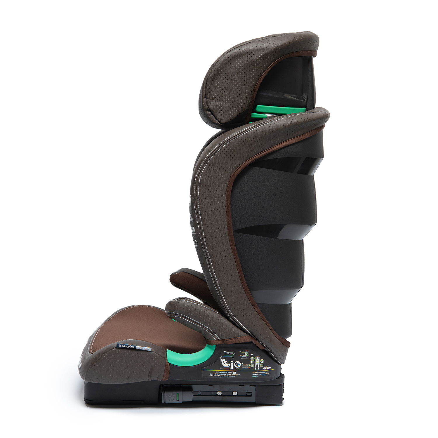 Автокресло BabyGo Explorer New Isofix 2/3 (15-36 кг) коричневый - фото 17