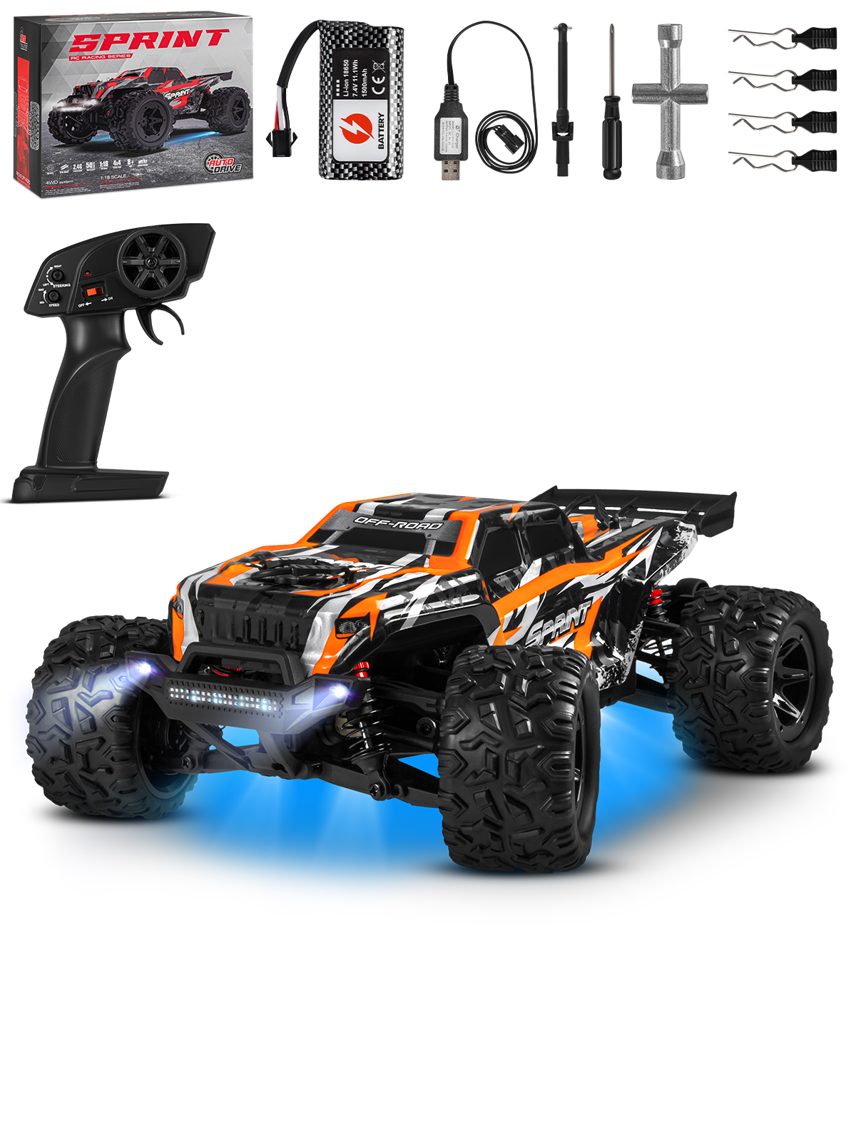 Внедорожник РУ AUTODRIVE Джип 1:18 - фото 16