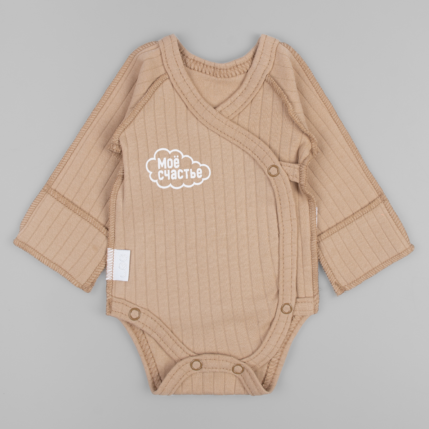 Боди 2 шт LEO 1001А-14_бежевый - фото 4