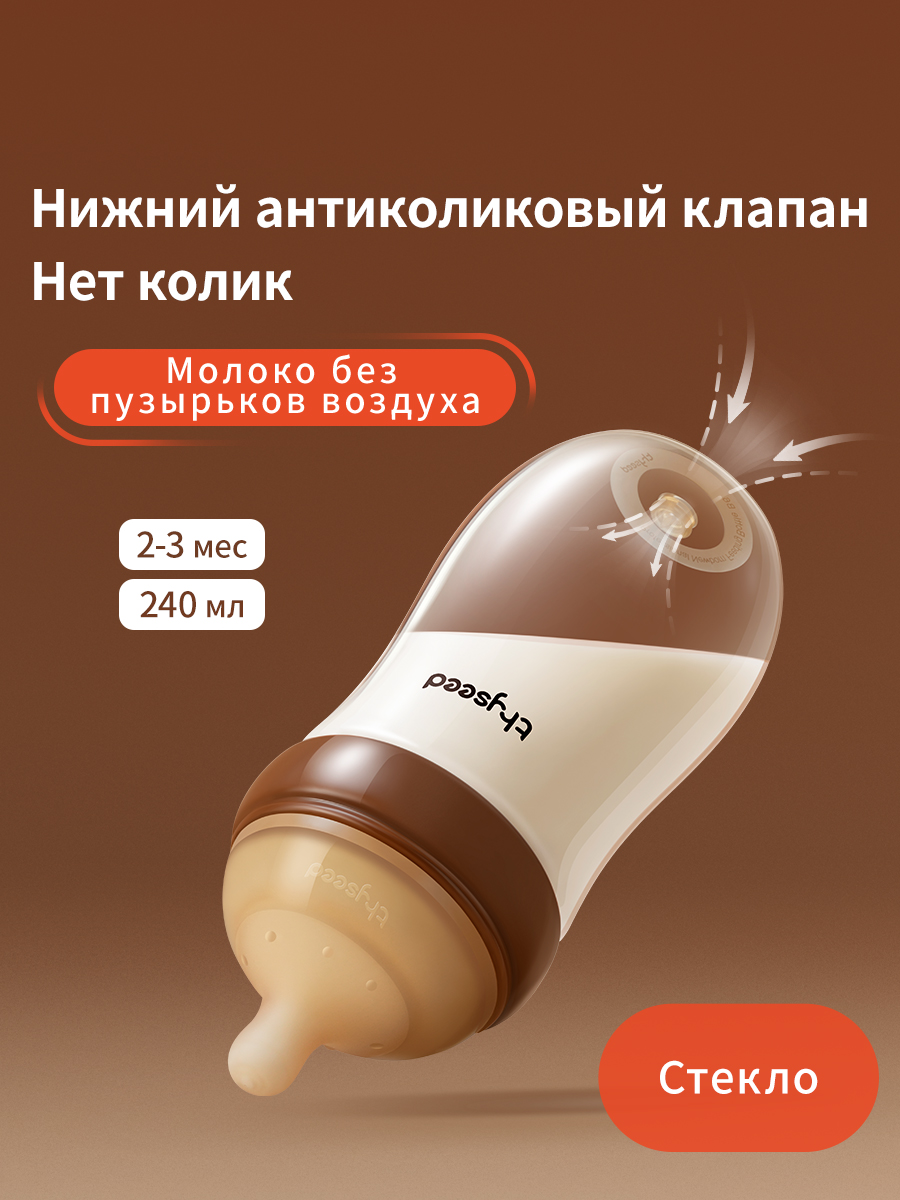 Бутылочка thyseed 240 мл - фото 1