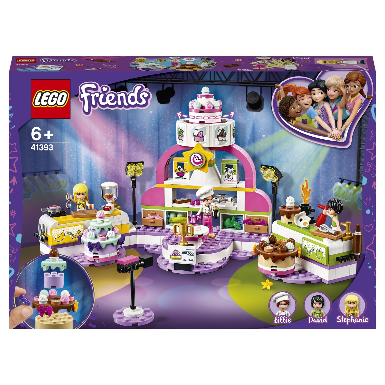 Конструктор LEGO Friends Соревнование кондитеров 361 дет. - фото 2