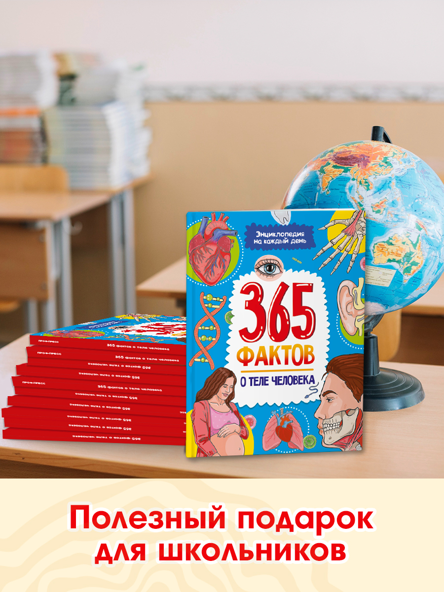 Энциклопедия детская Проф-Пресс 365 фактов о теле человека - фото 5