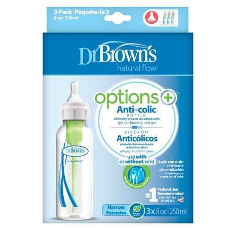 Бутылочка Dr Browns Anti-Colic 250 мл 3 шт.
