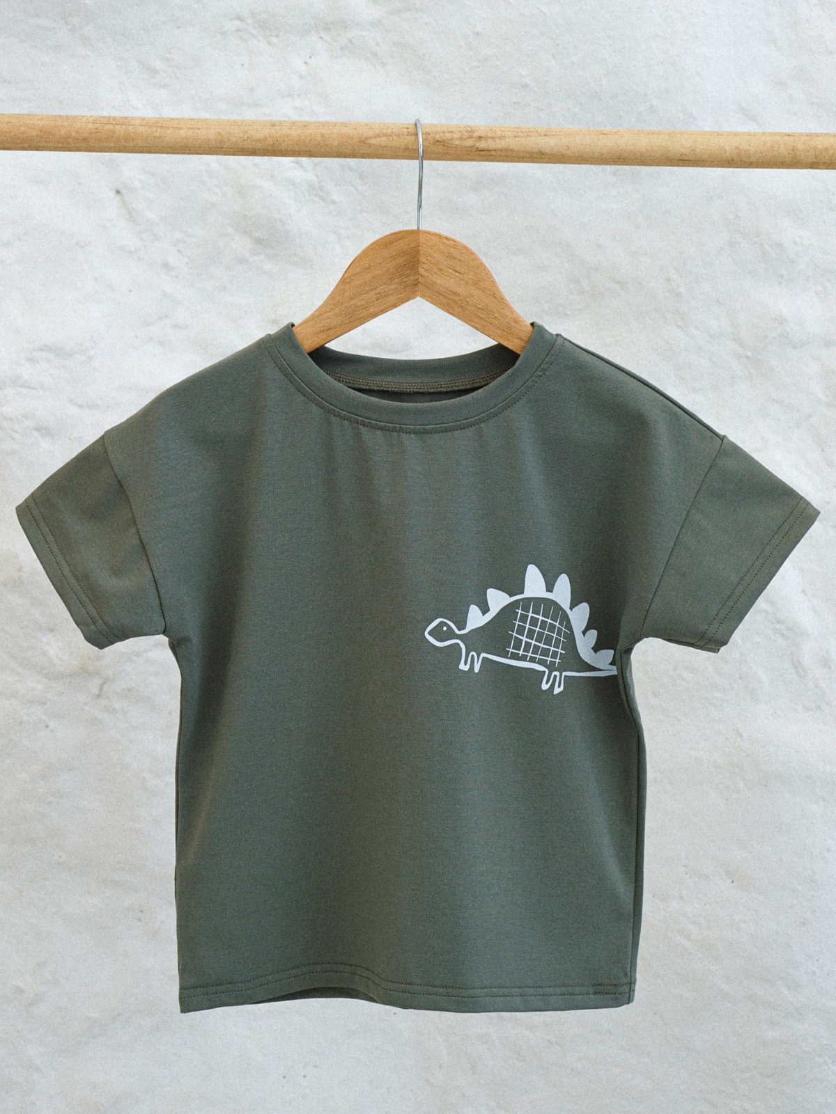 Футболка 3 шт Jelly Whale S23T01-3-Kha-Brwn-Strp - фото 4