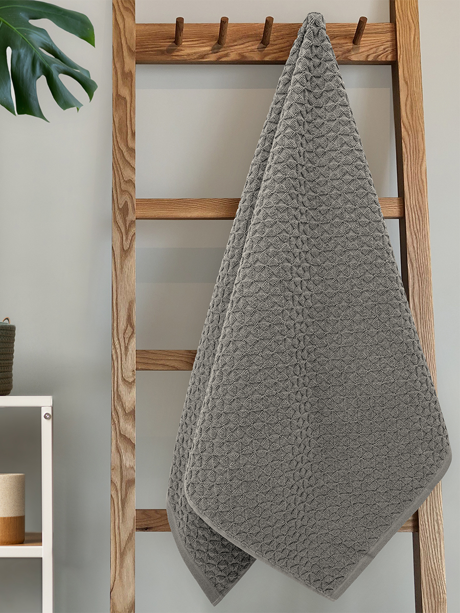 Полотенце BRAVO Дрим светло-серый 50 x 80 см - фото 1