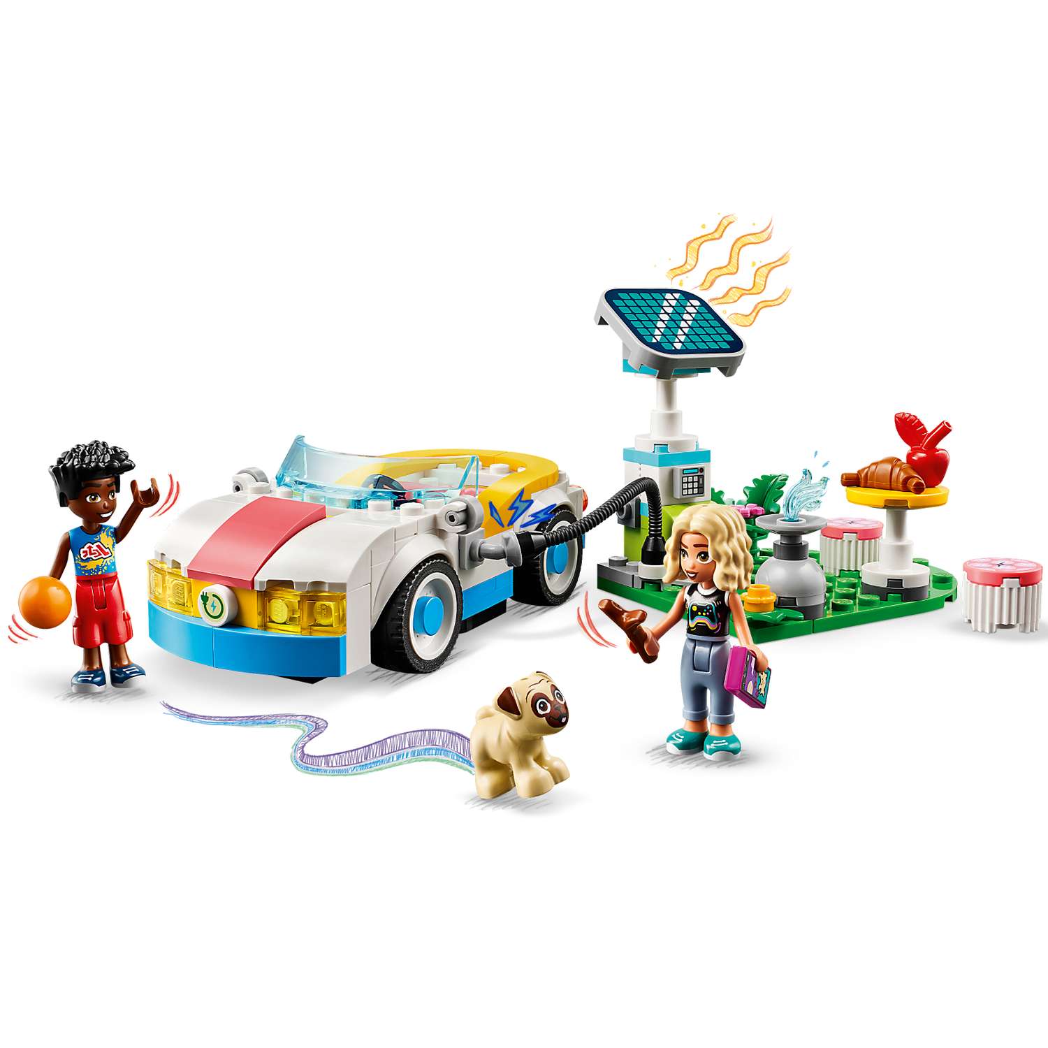 Конструктор LEGO Friends Электрическая машина и ЗУ 170 дет. - фото 2
