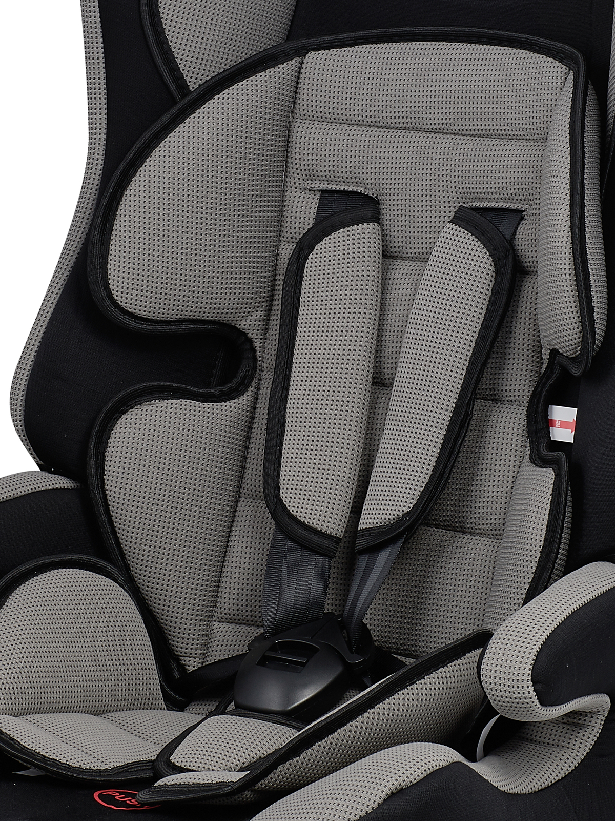 Автокресло Teddy Bear 513R/04 grey dot-black 1/2/3 (9-36 кг) серый - фото 2