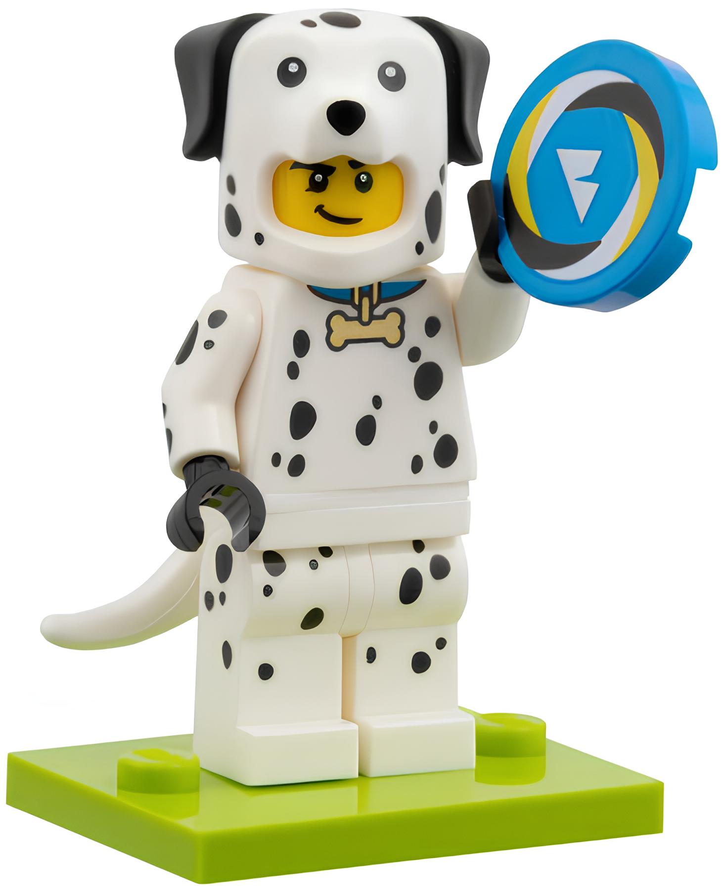 Фигурка LEGO Dalmatian Costume Fan col28-7 - фото 1