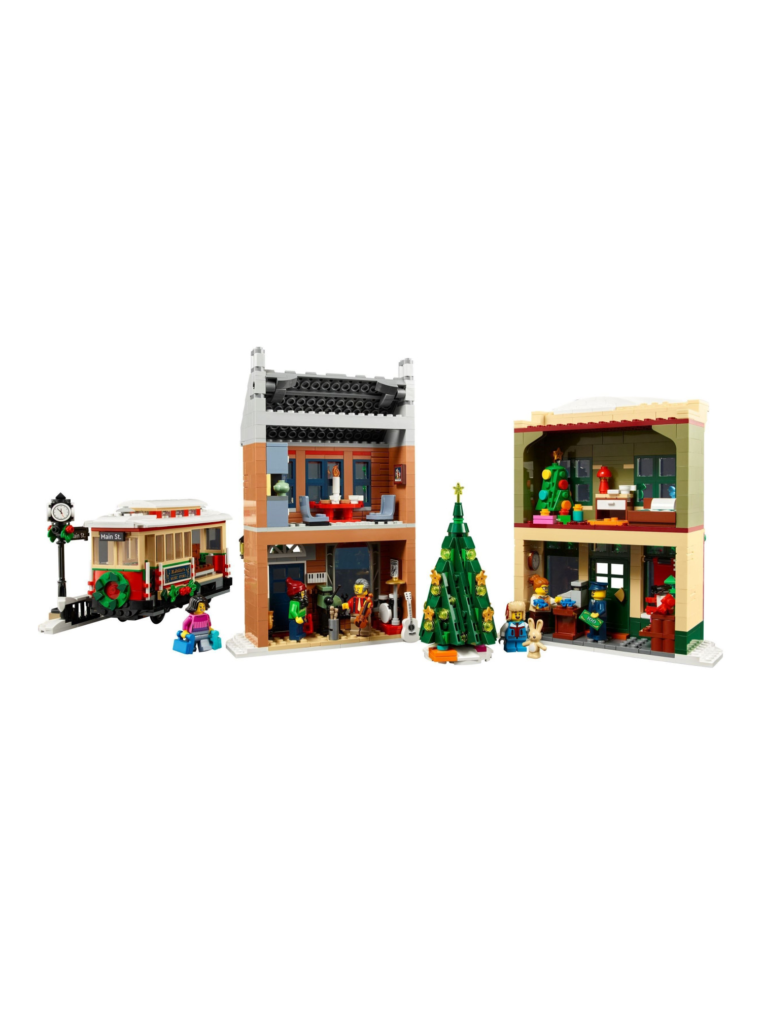Конструктор LEGO Icons Рождественская улица 1514 дет. - фото 6