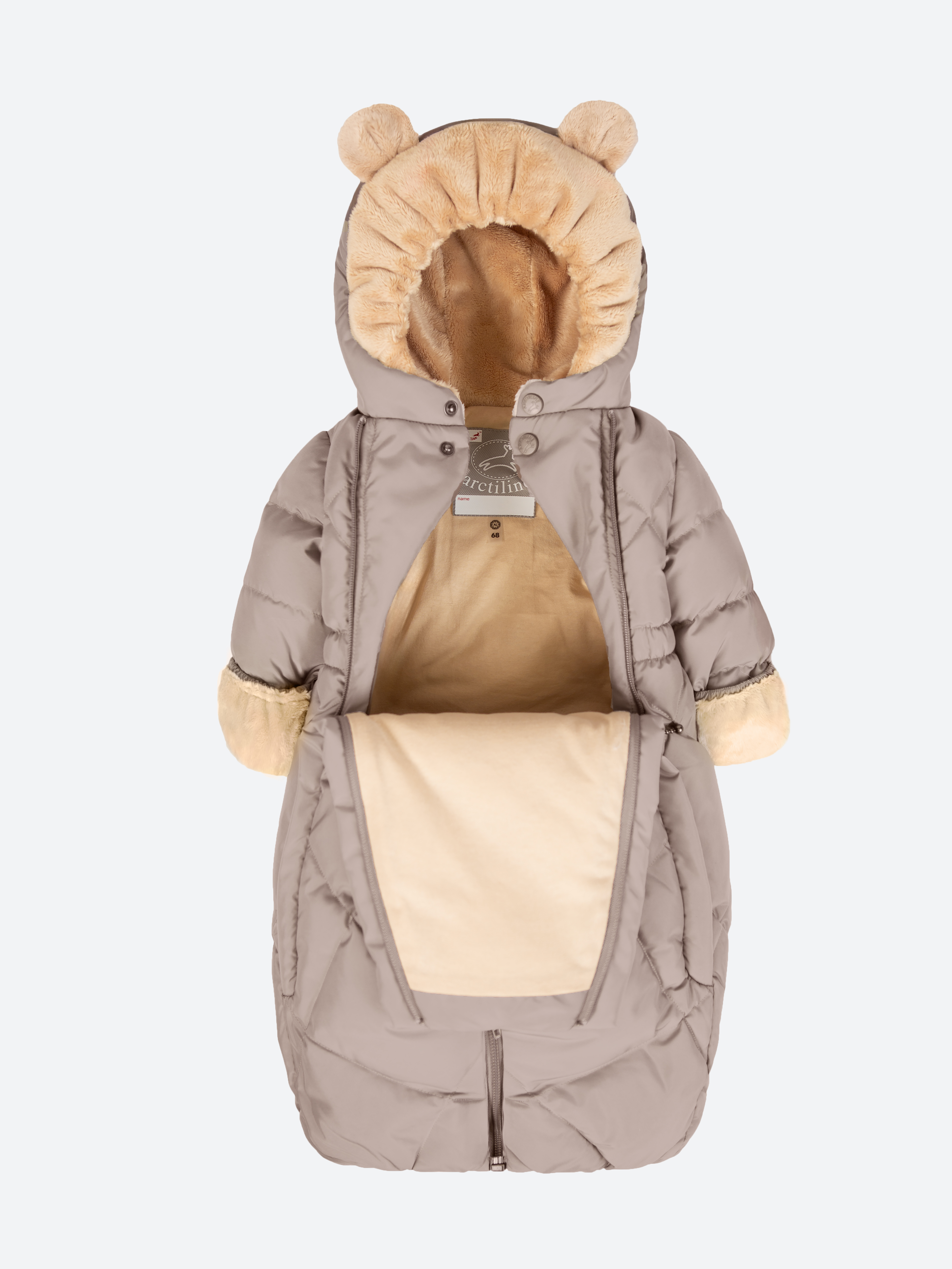 Комбинезон-трансформер Arctiline Вики 5921 DMW-23 капучино - фото 5