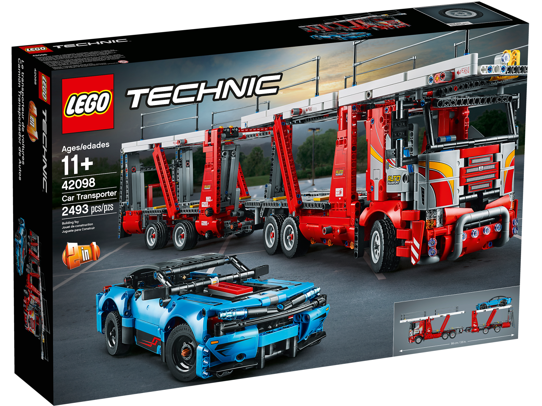 Конструктор LEGO Technic 42098 2493 дет. - фото 1