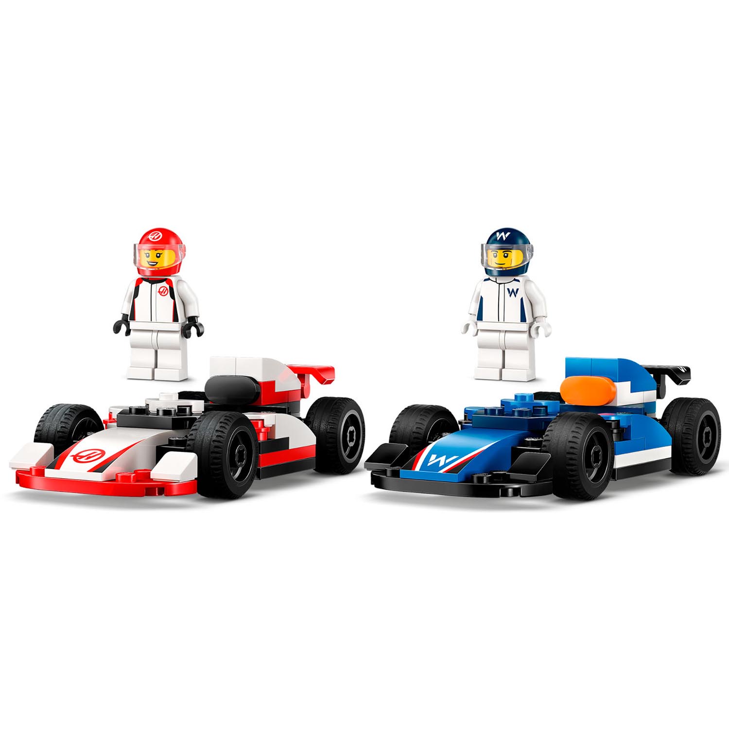 Конструктор LEGO City Машины Williams Racing и Haas 92 дет. - фото 4