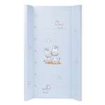 Пеленальный матрас Ceba baby на жестком основании 50х80 см цвет Zebra Blue