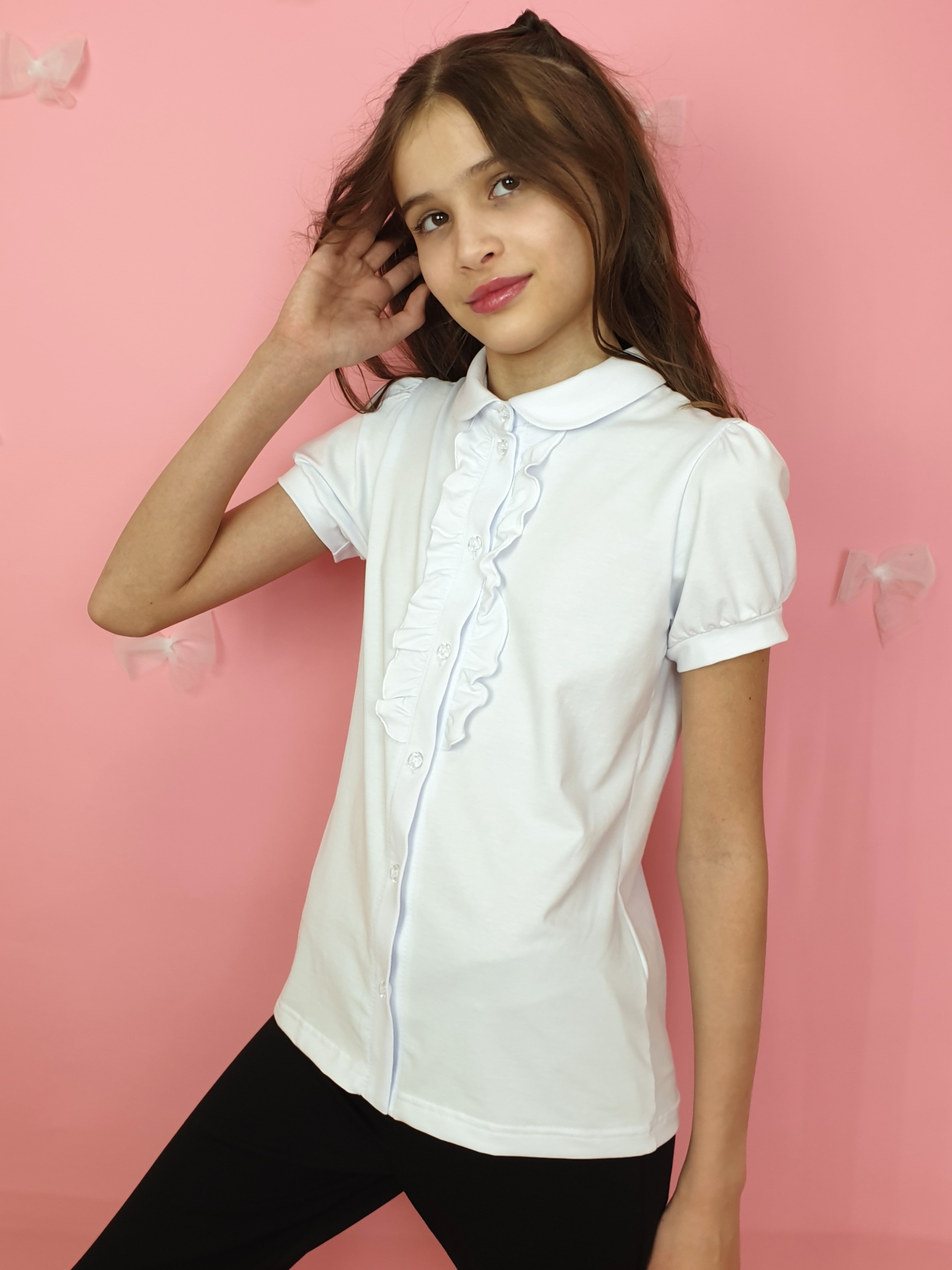 Блузка Luneva Шк 02-1. - фото 2