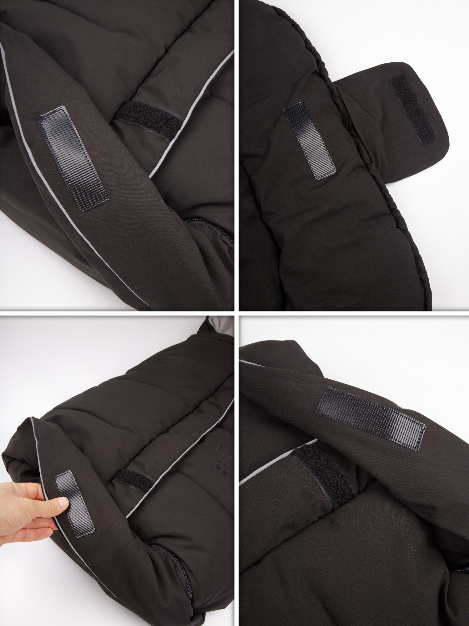 Конверт в коляску Amarobaby POLAR черный - фото 14