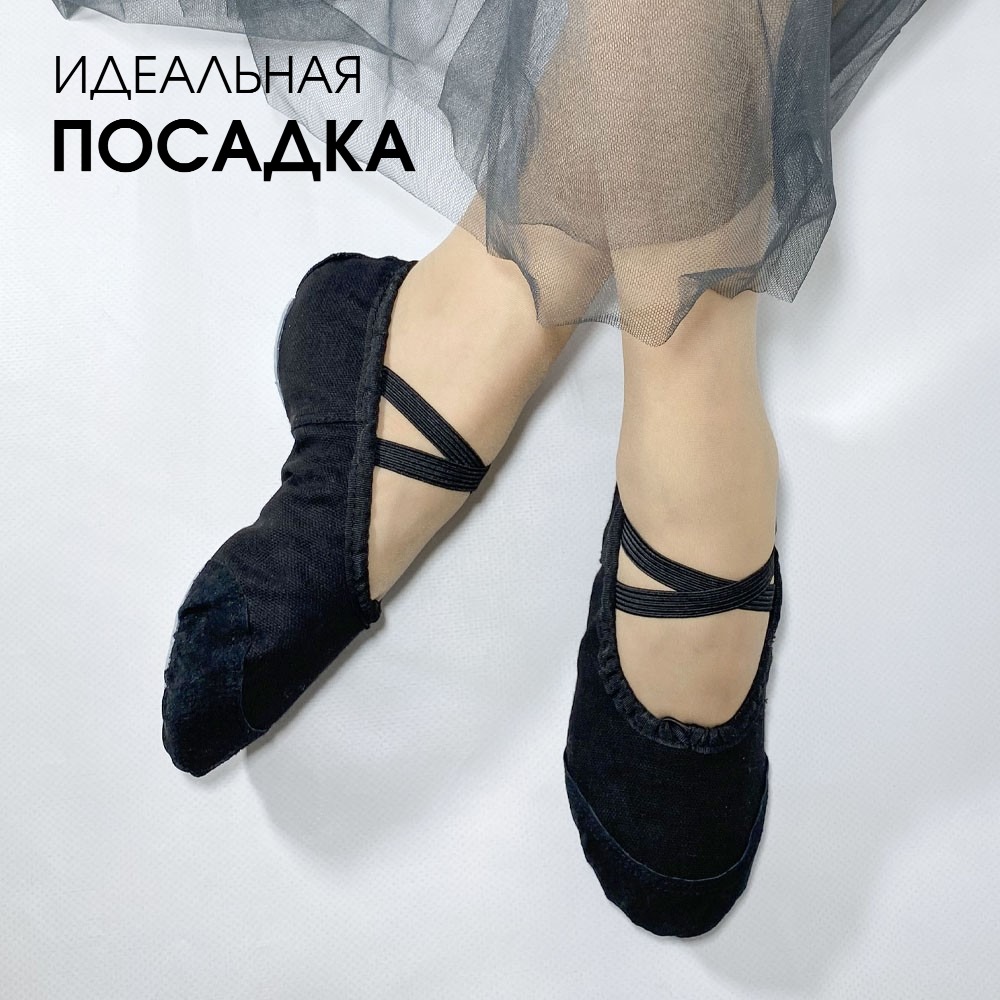 Чешки BEST.A 06 BEST.A Балетки женские черный - фото 5